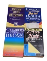 Comprar Lote De 4 Importantes Diccionarios De Inglés. Longman, Etc.