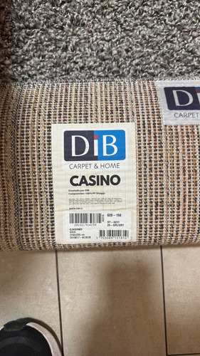 Alfombra Shaggy Dib Gris 150x220 (Usado)