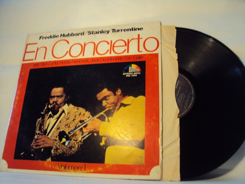 Vinilo Lp 105 En Concierto Freddie Hubbard Stannley Turrenti