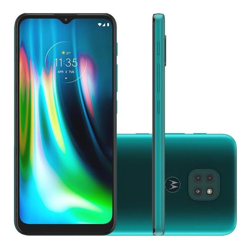 Celular Moto G9 Play 64gb/4gb Ram Câm Tripla Tela6.5 Verde
