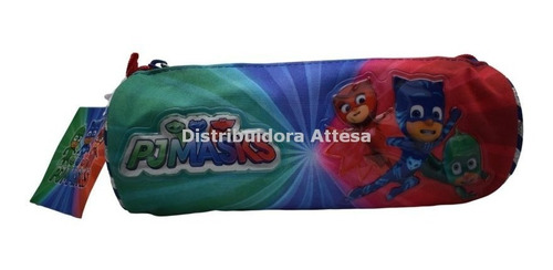 Cartuchera Canopla Tubo Un Cierre Pjmasks Footy Original