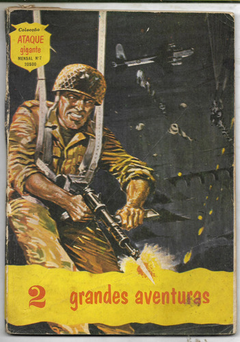 Coleção Ataque Gigante No 7 Editorial Globo Hist De Guerra (Usado)