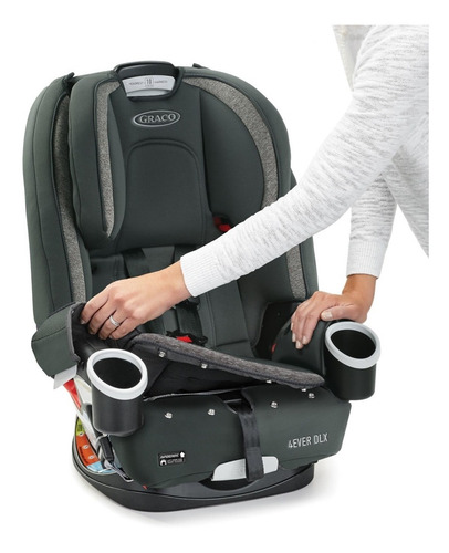 Imagen 5 de 10 de Silla Para Carro Bebe Graco 4ever De 0 Meses /10 Años Isofix