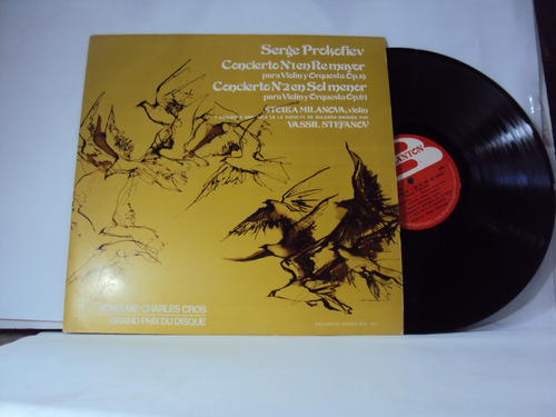 Vinilo Lp 236 Serge Prokofiev Concierto Nien Re Mayor