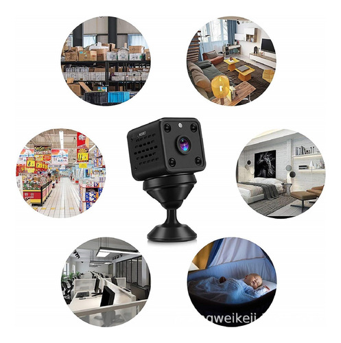 Mini Camara Espia Wifi Oculta, Cámara De Seguridad 1080p