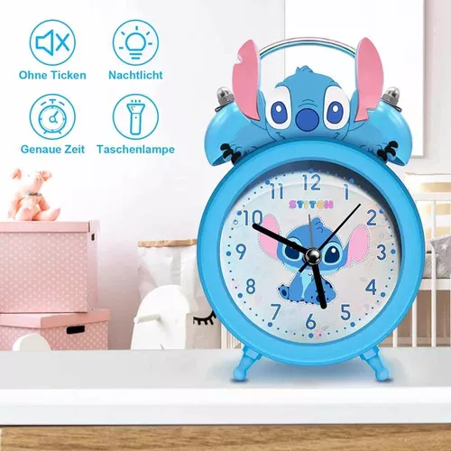 Reloj Despertador Stich  Mundo Import 2020 & ParaDamasVE