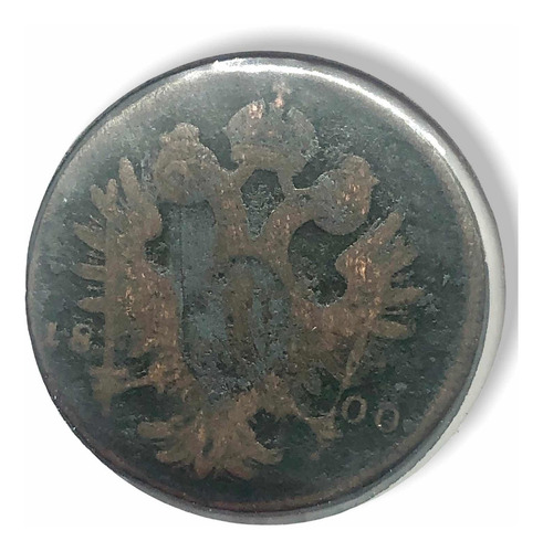 Rara Moneda Austriaca Del Año 1800-g De 1 Kreuzer (Usado)