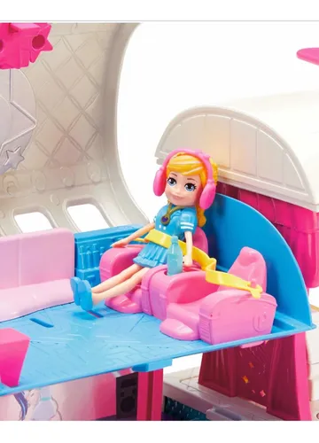 Polly Pocket Core El Jet Privado De Polly Env o gratis