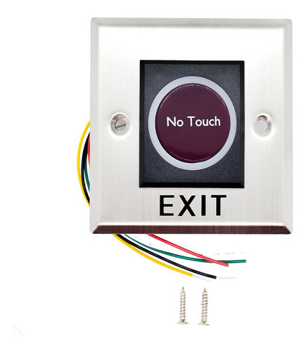 Imagen 2 de 9 de Boton Rex De Salida Por Proximidad No Touch B28