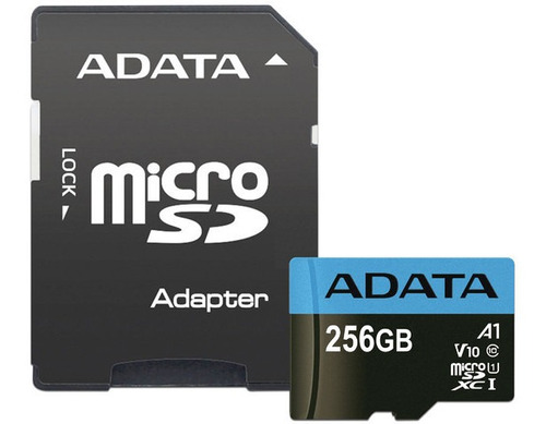 Memoria Microsdxc Uhs-1 Adata Premier De 256gb, Clase 10