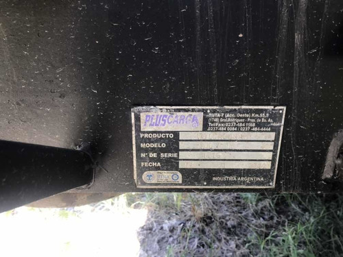 Volcadora Para Aridos Pluscarga Chapa Acero Hardox
