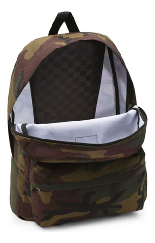 Mochila Vans Old Skool Backpack Classic Camo Militar Original
