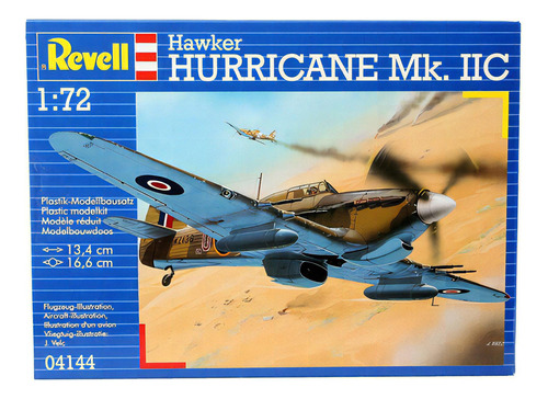 Kit Revell Avião Hawker Hurricane Mk2c 1/72 - 04144