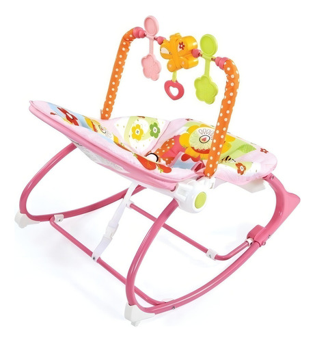 Silla mecedora para bebé Fisher-Price Y4544 conejo rosa
