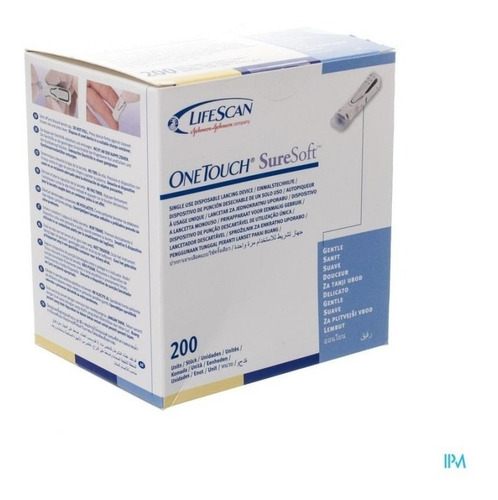 Imagen 1 de 8 de Lanceta De Profundidad Fija Lifescan Onetouch X 200u