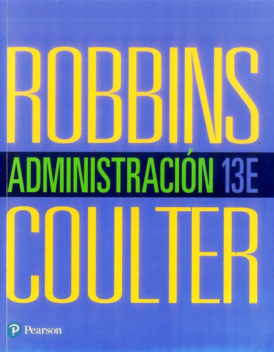 Administración Robbins Coulter Pearson Nuevos Original