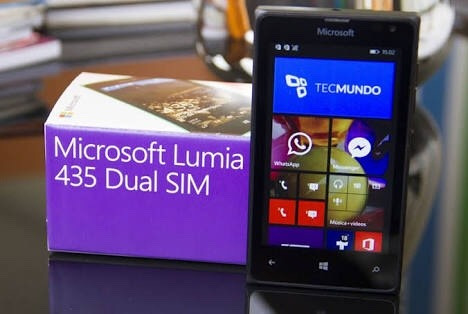 Smartphone Microsoft Lumia 435 Dualchip Desbloqueado Windows