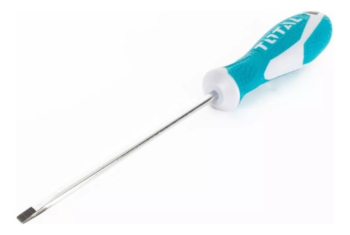 Desarmador Con Punta Plana Iusa 618675 Con Mango Ergonómico De Engomado