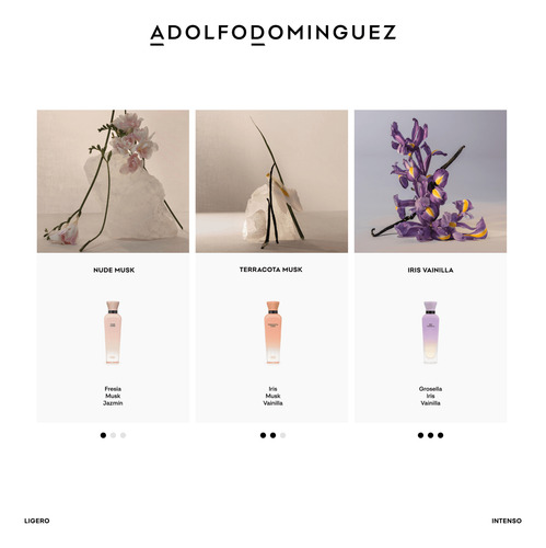 Perfume Mujer Adolfo Dominguez Iris Vainilla Edp 120ml