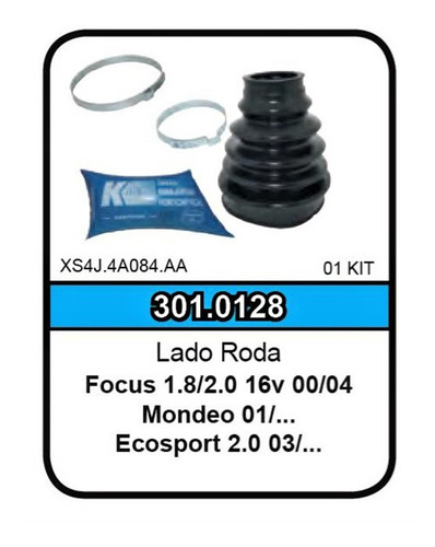 Imagen 1 de 7 de Capuchon Homocinetica Ford Focus/ecosport 2000/ Lado Rueda