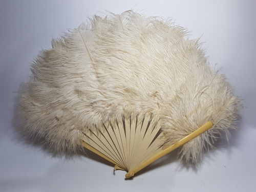 Imagen 2 de 7 de Antiguo Abanico Plumas 1920 Mag 56469