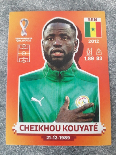 Figurita Mundial Fifa Qatar Cheikhou Kouyate Senegal