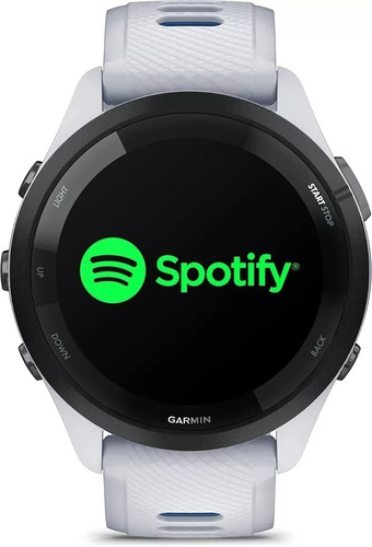 Smartwatch Garmin Forerunner 265 Music Branco/tidal Blue