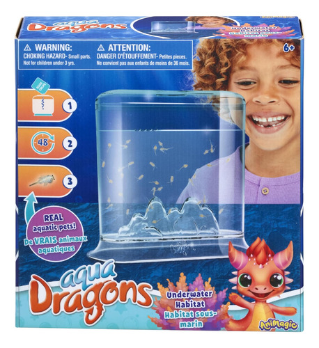 Juego Interactivo Animagic Aqua Dragons Original Nuevo
