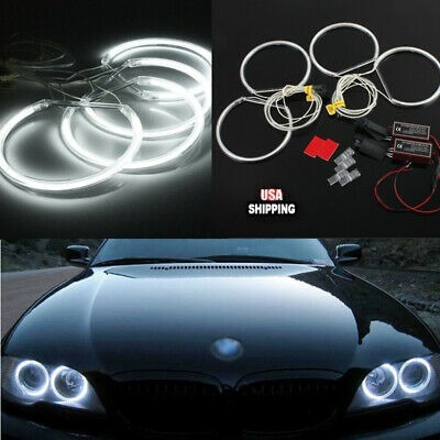 N 4 Luces De Ángel Para Bmw E36 E39 E46, Color Blanco