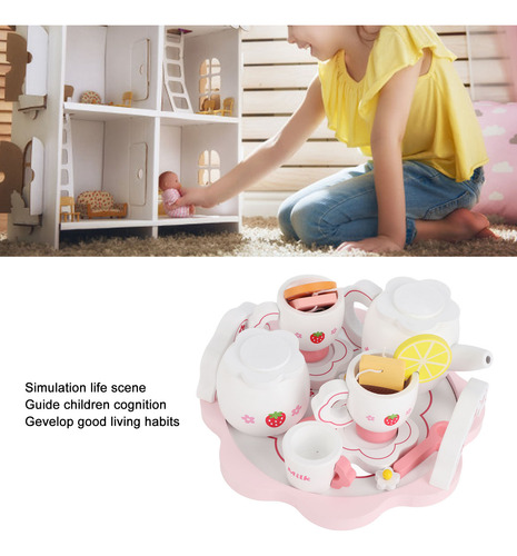 Set De Té De Madera