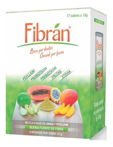Imagen 1 de 5 de Fibran | Alimento Rico En Fibra - g a $255