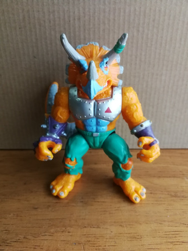 Figura Triceraton Teenage Mutant Ninja Turtles Playmate 1990 (Usado)
