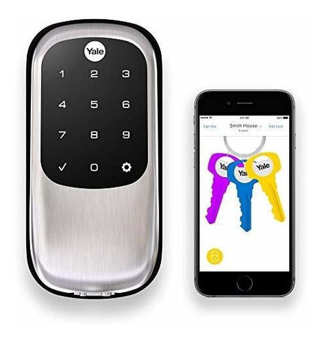 Yale Assure Lock Con Bluetooth Y Z-wave, Níquel Satinado: