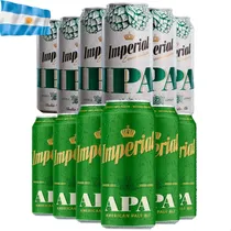 Comprar Combo Fiesta Cervezas Imperial Ipa + Apa Con Regala Mundial 