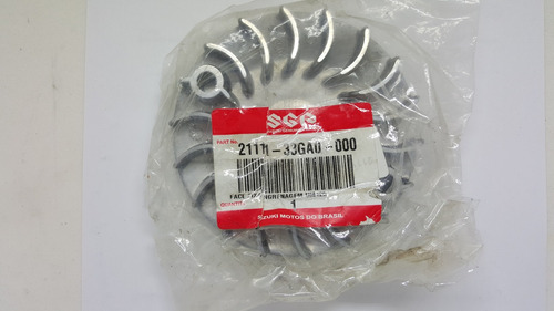 Polia Ventilada Suzuki Burgman 125 Injetada Original