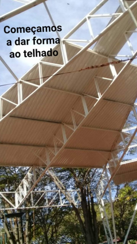 Imagem 4 de 5 de Estruturas Metálicas Montadores Com Experiência Em Alturas