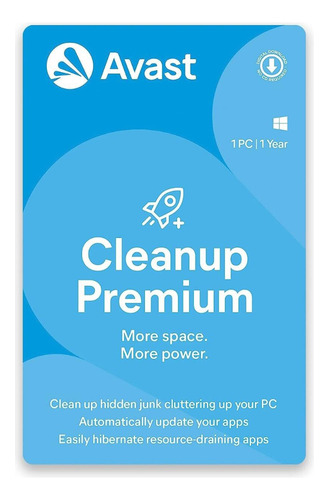 Avast Cleanup Premium 2024 - 1 Pc  - 1 Año  - Windows 