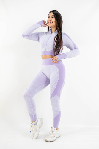 Conjunto Deportivo Mujer Para Gym Hurlintong Fitness 30575