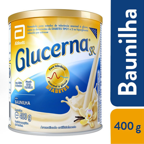 Suplemento Nutricional Glucerna Pó Sabor Baunilha Lata 400g