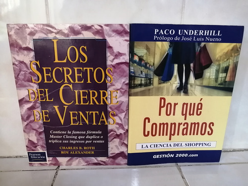 Libro. Los Secretos Del Cierre De Ventas.+ Por Que Compramos (Usado)