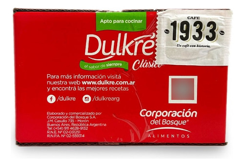 Edulcorante X 400 Sobres Café Martínez 1933