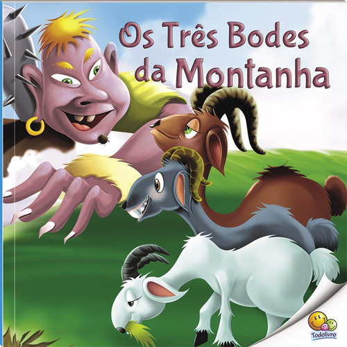 Fábulas que Ensinam: Os Três Bodes da Montanha (Nível 3 / Paradidáticos Todolivro), de Desire of Prints (Bap(es) Educare). Editorial Todolivro Distribuidora Ltda., capa mole em português, 2016