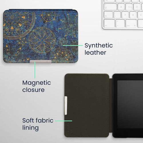 Funda Kwmobile Compatible Con Amazon Kindle Paperwhite Golde