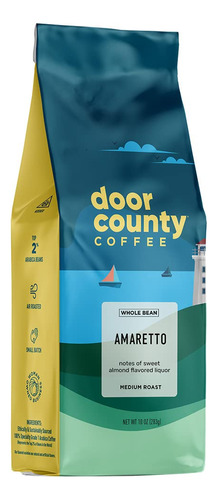 Door County Coffee - Amaretto, Cafe Integral Con Sabor A Ama