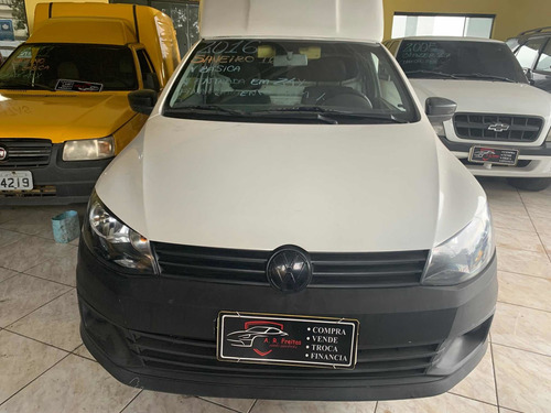 Imagem 13 de 15 de Volkswagen Saveiro Baú Cabine Simples St Mb 2016