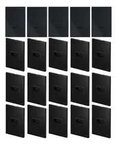 Comprar Tomadas E Interruptores (20 Pç) Kit Casa Completa Preto Fosc