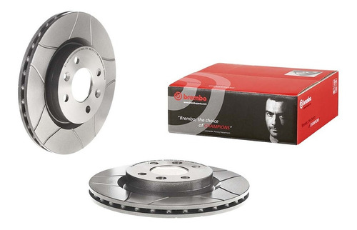 Discos Brembo Max Nissan Platina  2002 D Par