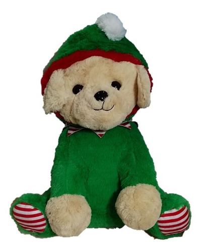 Holiday Time - Tierno Perro Navidad 37 Cm