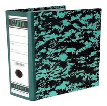 Comprar 4 Carpetas Registrador Lefort Tamaño Carta Con Argollas