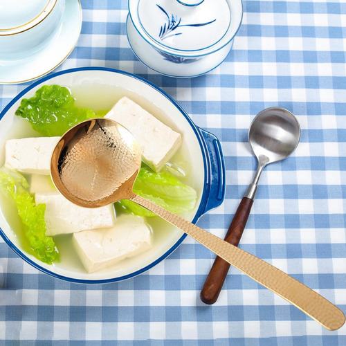 Cuchara De Cobre, Utensilios De Cocina Cucharón Para Sopa